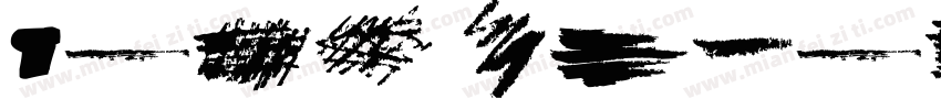 Text under stand字体转换